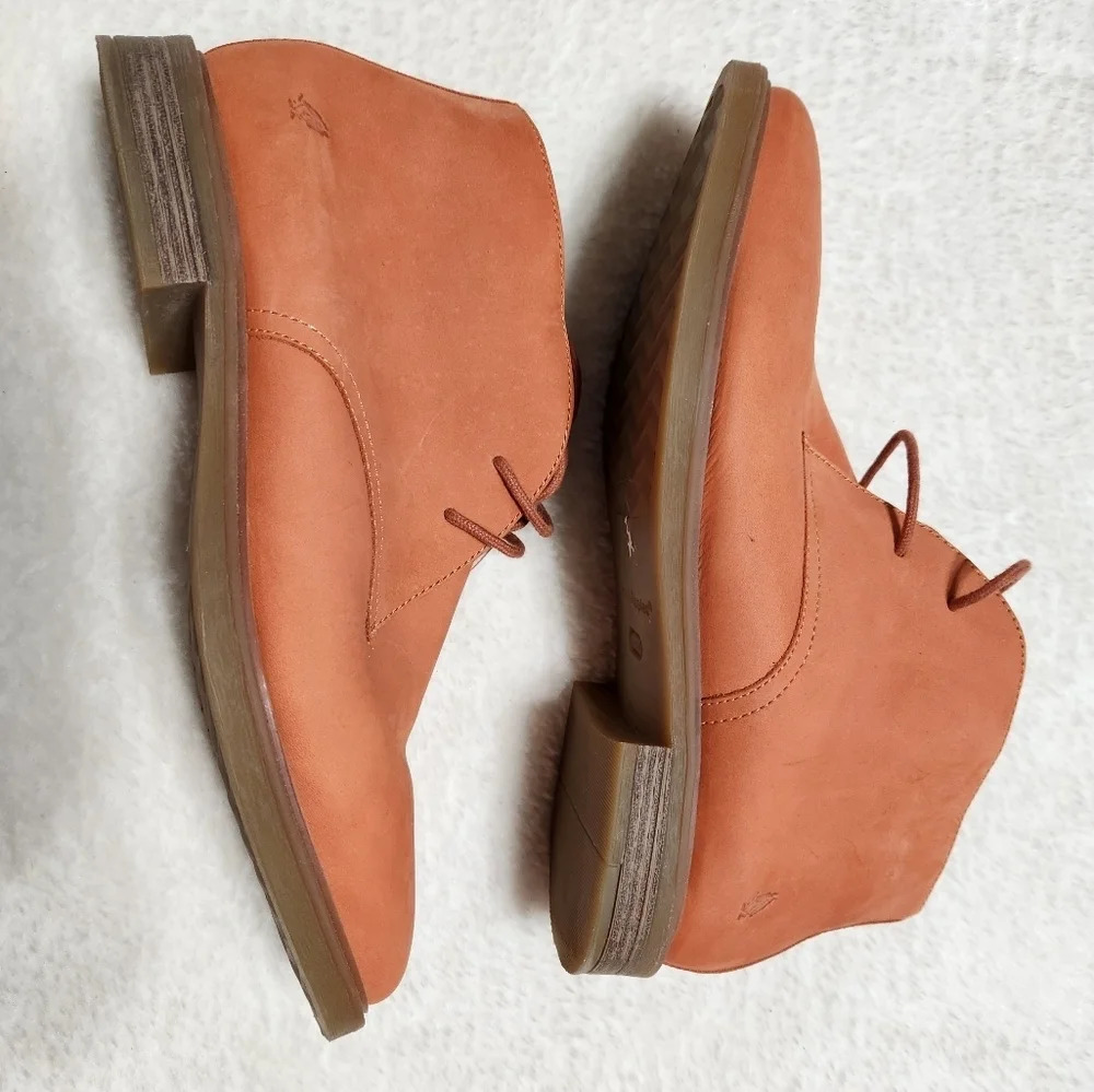 🌴Hush Puppies Bounce Bailey Chukka 2 Ginger Spice Boots EUC - Picture 4 of 12